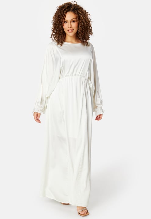 Bubbleroom Occasion Khrista Satin Maxi Dress
