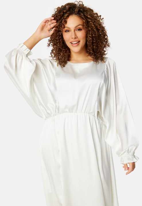 Bubbleroom Occasion Khrista Satin Maxi Dress