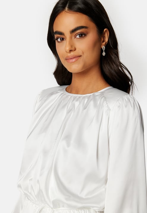 Bubbleroom Occasion Klara Satin Maxi  Dress