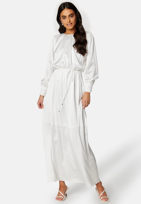 Bubbleroom Occasion Klara Satin Maxi  Dress