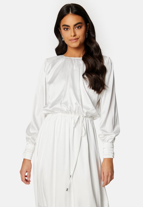 Bubbleroom Occasion Klara Satin Maxi  Dress