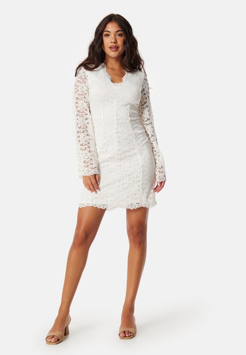 Bubbleroom Occasion Scallop Edge Lace Dress