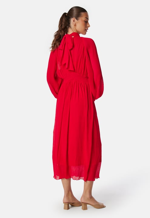 Bubbleroom Occasion Structured Bow Midi Dress