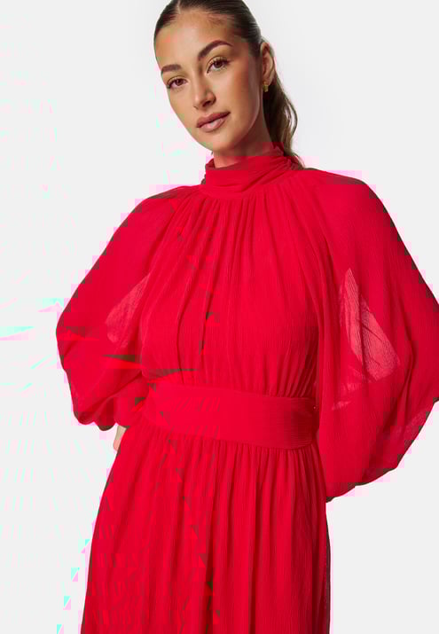 Bubbleroom Occasion Structured Bow Midi Dress