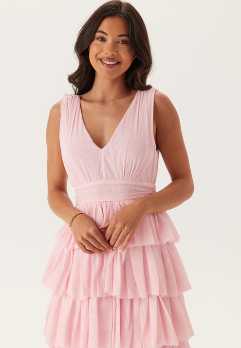 Bubbleroom Occasion Tulle Frill Gown