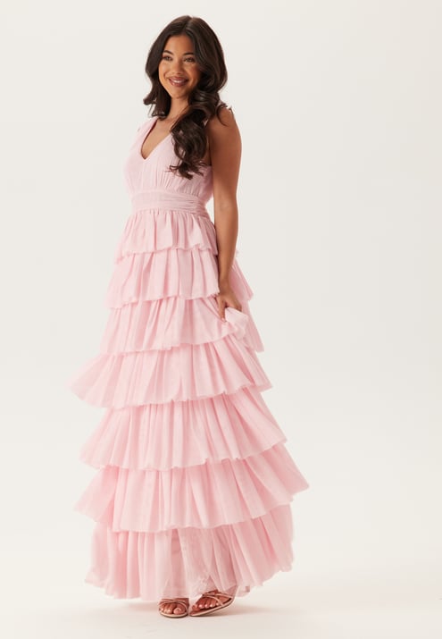 Bubbleroom Occasion Tulle Frill Gown