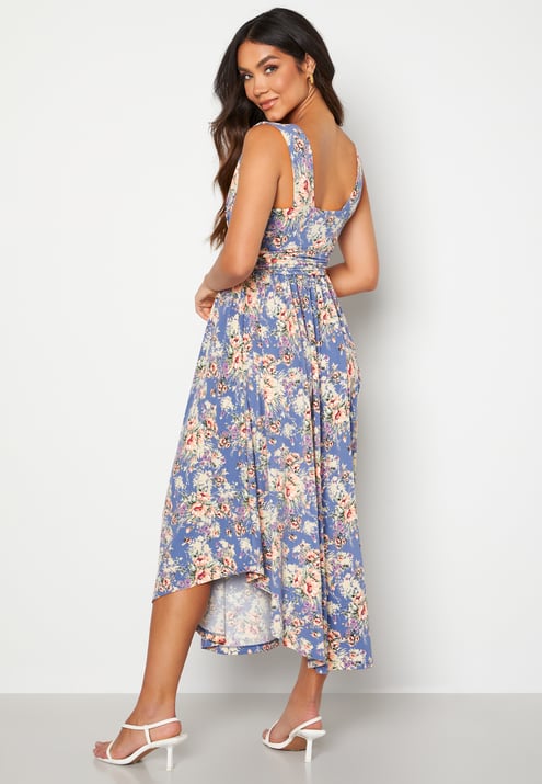 Bubbleroom Occasion Draped Soft Midi Dress