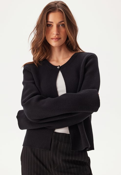 BUBBLEROOM One Button Cardigan