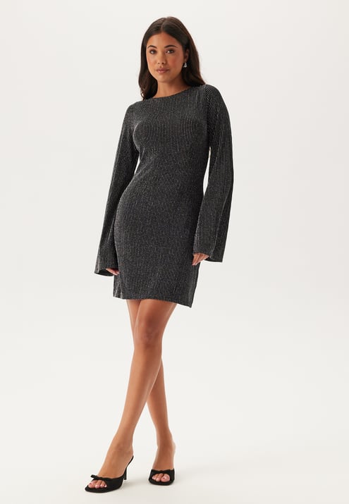 BUBBLEROOM Open Back Sparkling Dress