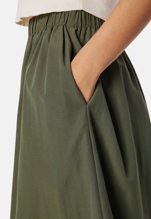BUBBLEROOM Pocket Midi Skirt 