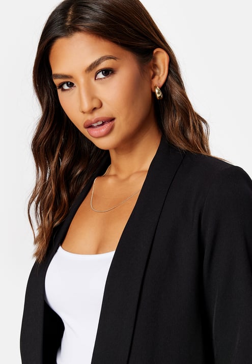 BUBBLEROOM Shawl Collar Regular L/S Blazer