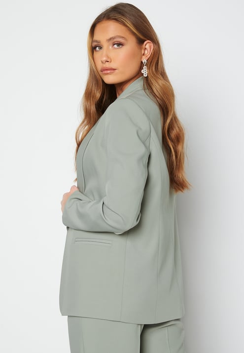 BUBBLEROOM Shawl Collar Regular L/S Blazer