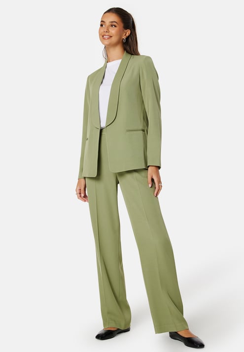 BUBBLEROOM Shawl Collar Regular L/S Blazer