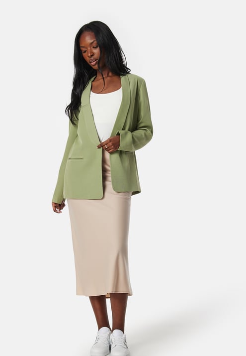 BUBBLEROOM Shawl Collar Regular L/S Blazer