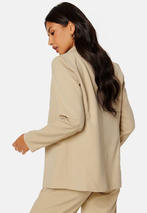 BUBBLEROOM Shawl Collar Regular L/S Blazer