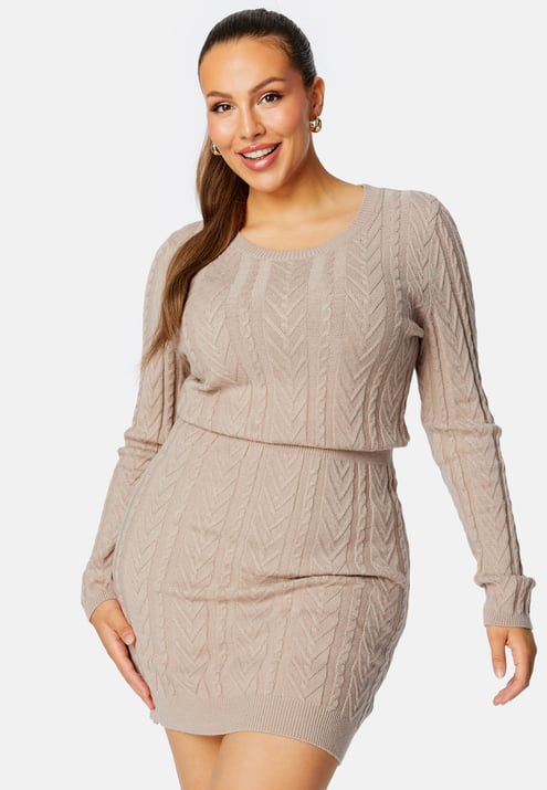 BUBBLEROOM Rishi knitted dress