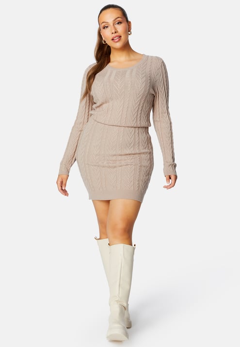 BUBBLEROOM Rishi knitted dress