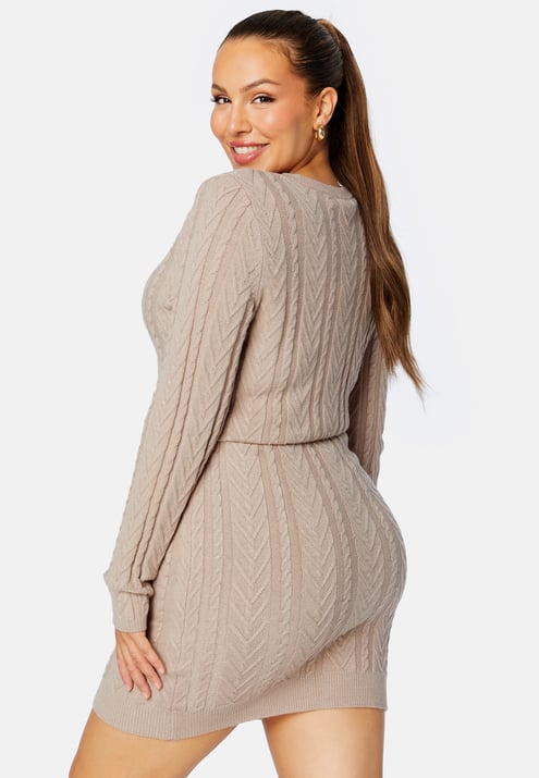 BUBBLEROOM Rishi knitted dress
