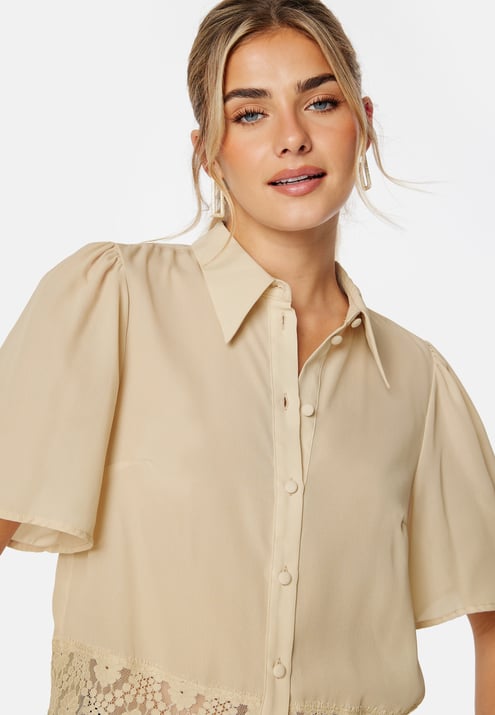 BUBBLEROOM Saraid Lace Shirt