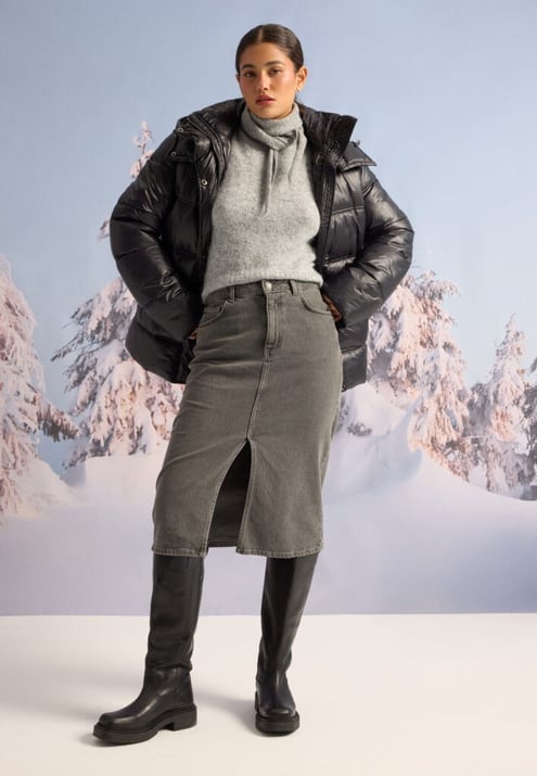 BUBBLEROOM Semi Shiny Padded Jacket