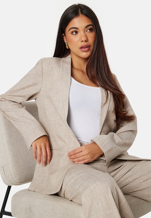 BUBBLEROOM Melange L/S Blazer