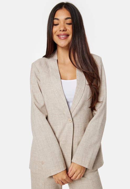 BUBBLEROOM Melange L/S Blazer