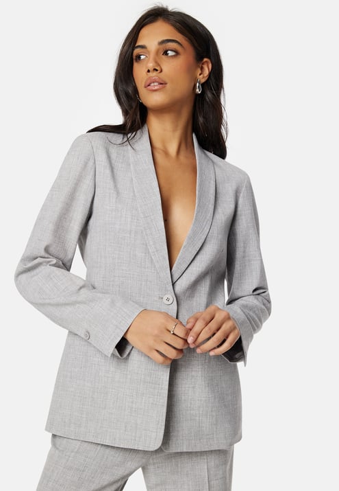 BUBBLEROOM Melange L/S Blazer