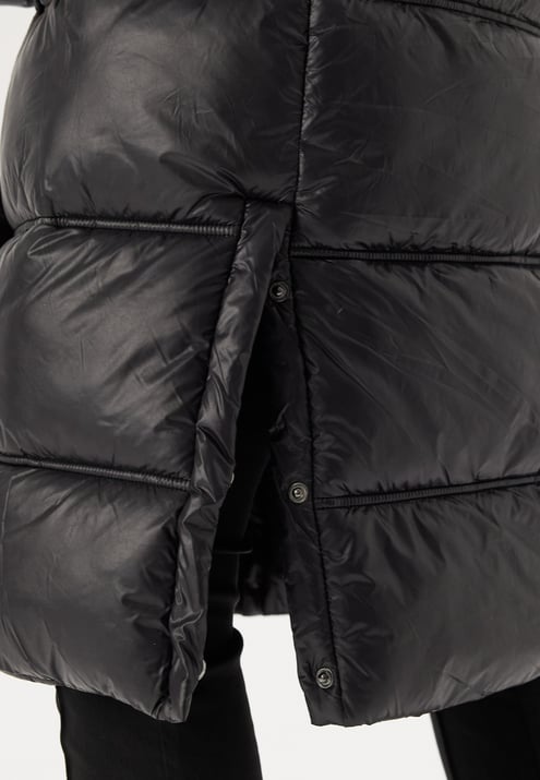 BUBBLEROOM Semi Shiny Long Padded Jacket