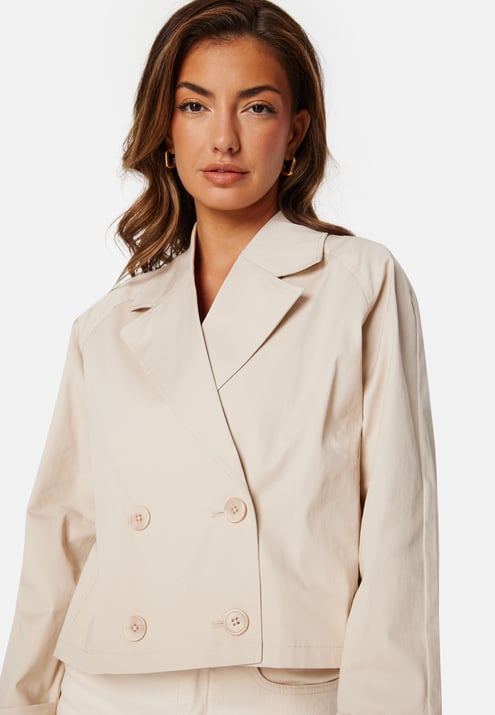 BUBBLEROOM Short Trench Coat