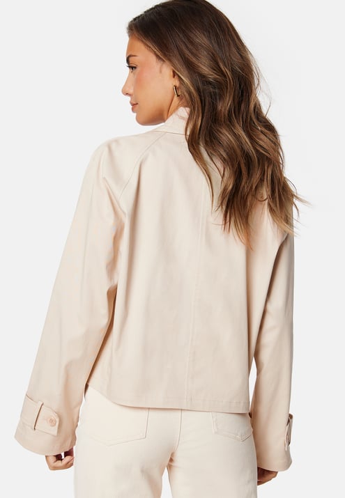 BUBBLEROOM Short Trench Coat