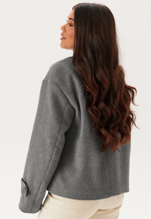 BUBBLEROOM Short Wool Blend Jacket