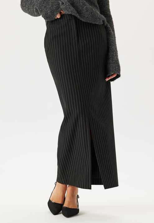 BUBBLEROOM Slit Tailored Skirt