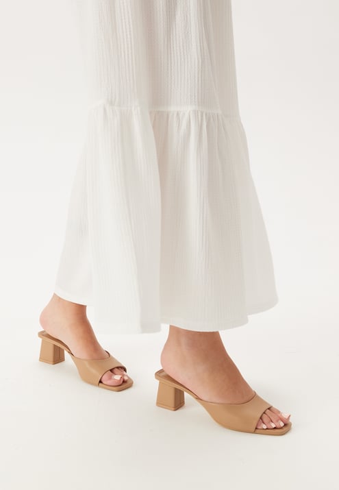 BUBBLEROOM Smock Maxi Dress