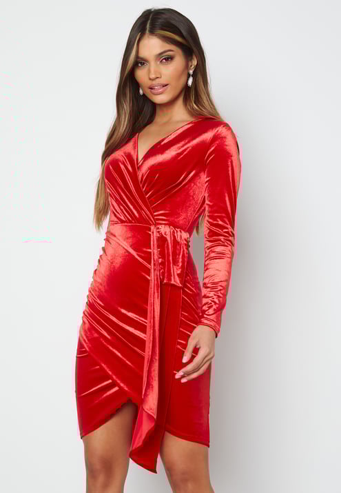 BUBBLEROOM Snapshot Drape Dress
