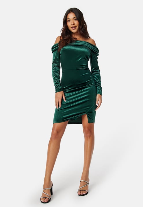 BUBBLEROOM Sofielle Velvet Dress