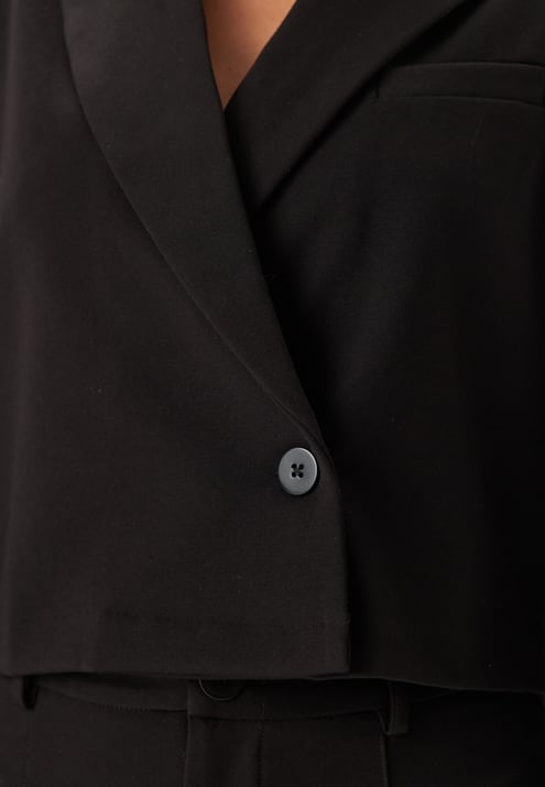 BUBBLEROOM Soft Crop Blazer