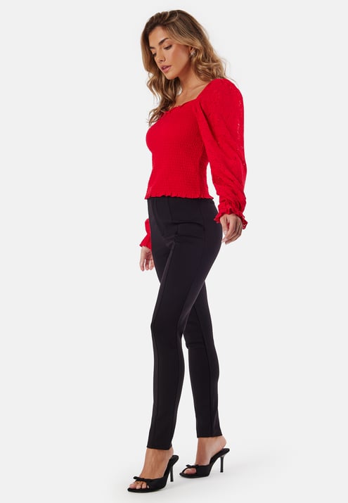 BUBBLEROOM Square Neck Smock Top
