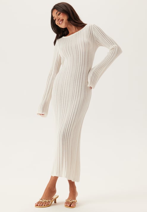 BUBBLEROOM Structure Knitted Dress