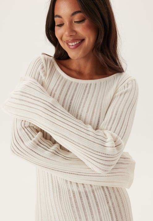 BUBBLEROOM Structure Knitted Dress