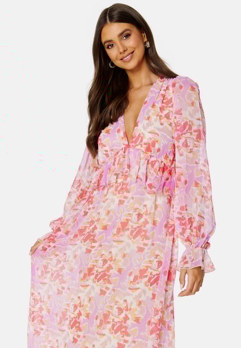 BUBBLEROOM Summer Luxe Frill Midi Dress