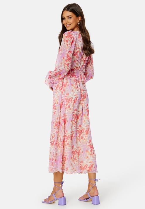 BUBBLEROOM Summer Luxe Frill Midi Dress