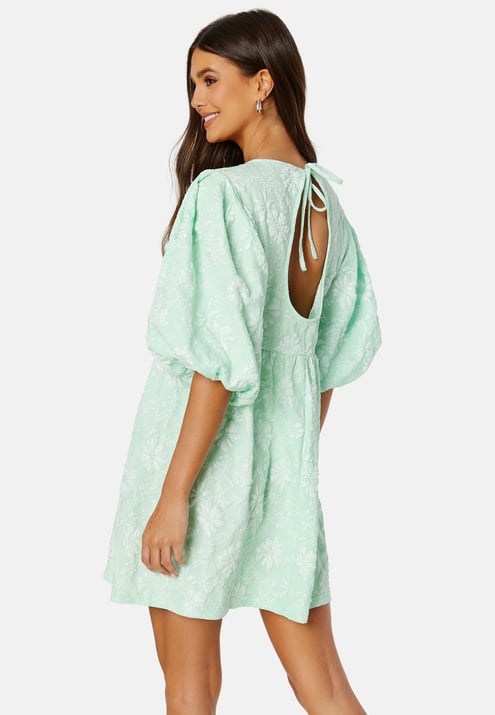 BUBBLEROOM Summer Luxe Puff Mini Dress