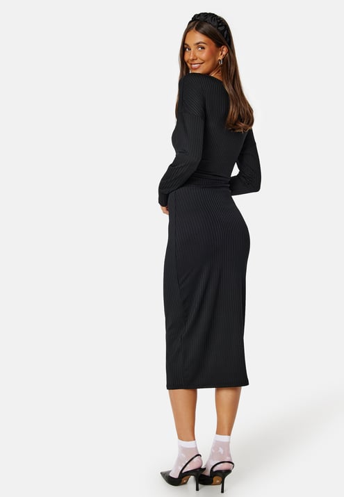 BUBBLEROOM Taylor rib dress