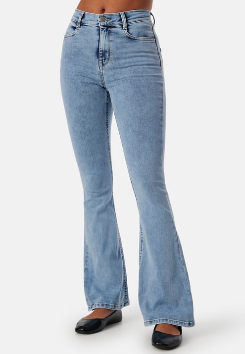 BUBBLEROOM Tove High Waist Flared Superstretch