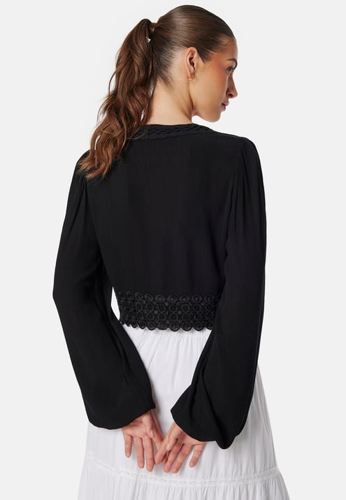 BUBBLEROOM Viscose Crepe Blouse