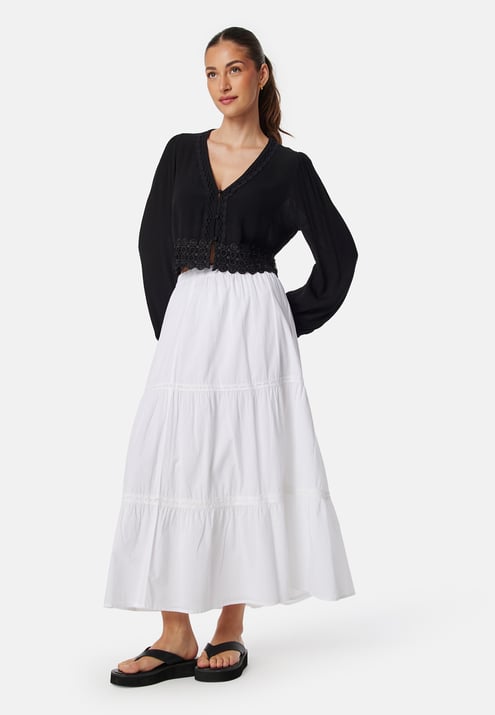 BUBBLEROOM Viscose Crepe Blouse