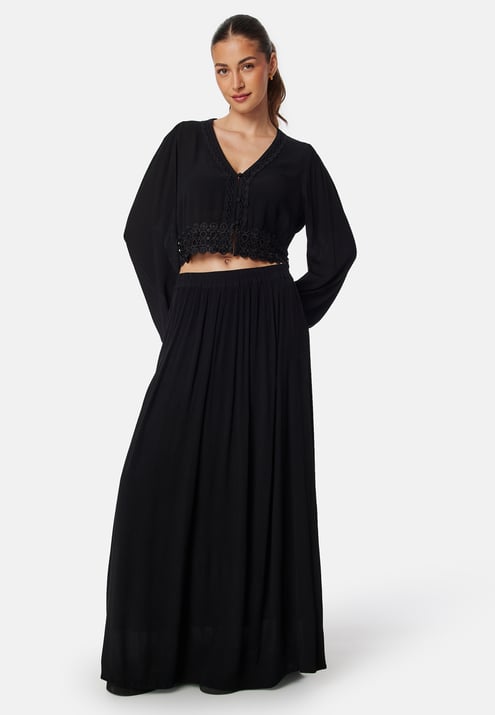 BUBBLEROOM Viscose Crepe Blouse