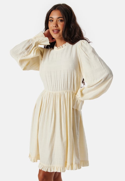 BUBBLEROOM Viscose Frill Dress