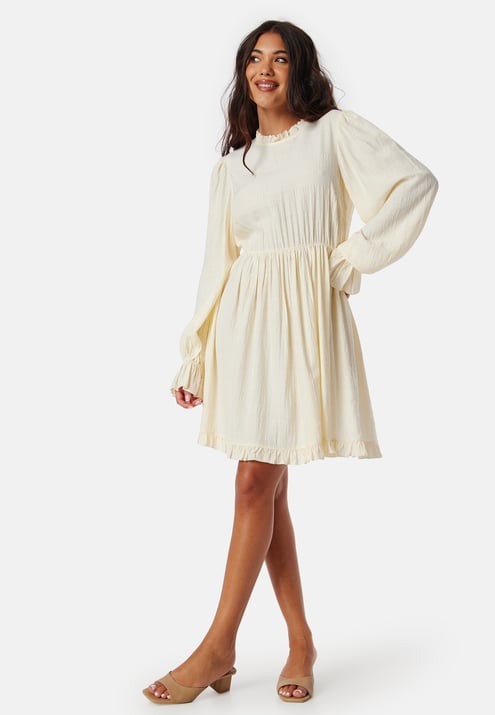 BUBBLEROOM Viscose Frill Dress