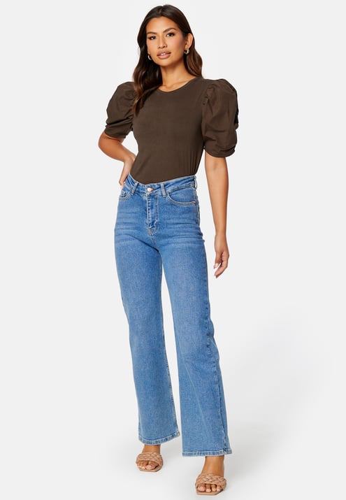 BUBBLEROOM Wesley puff sleeve top